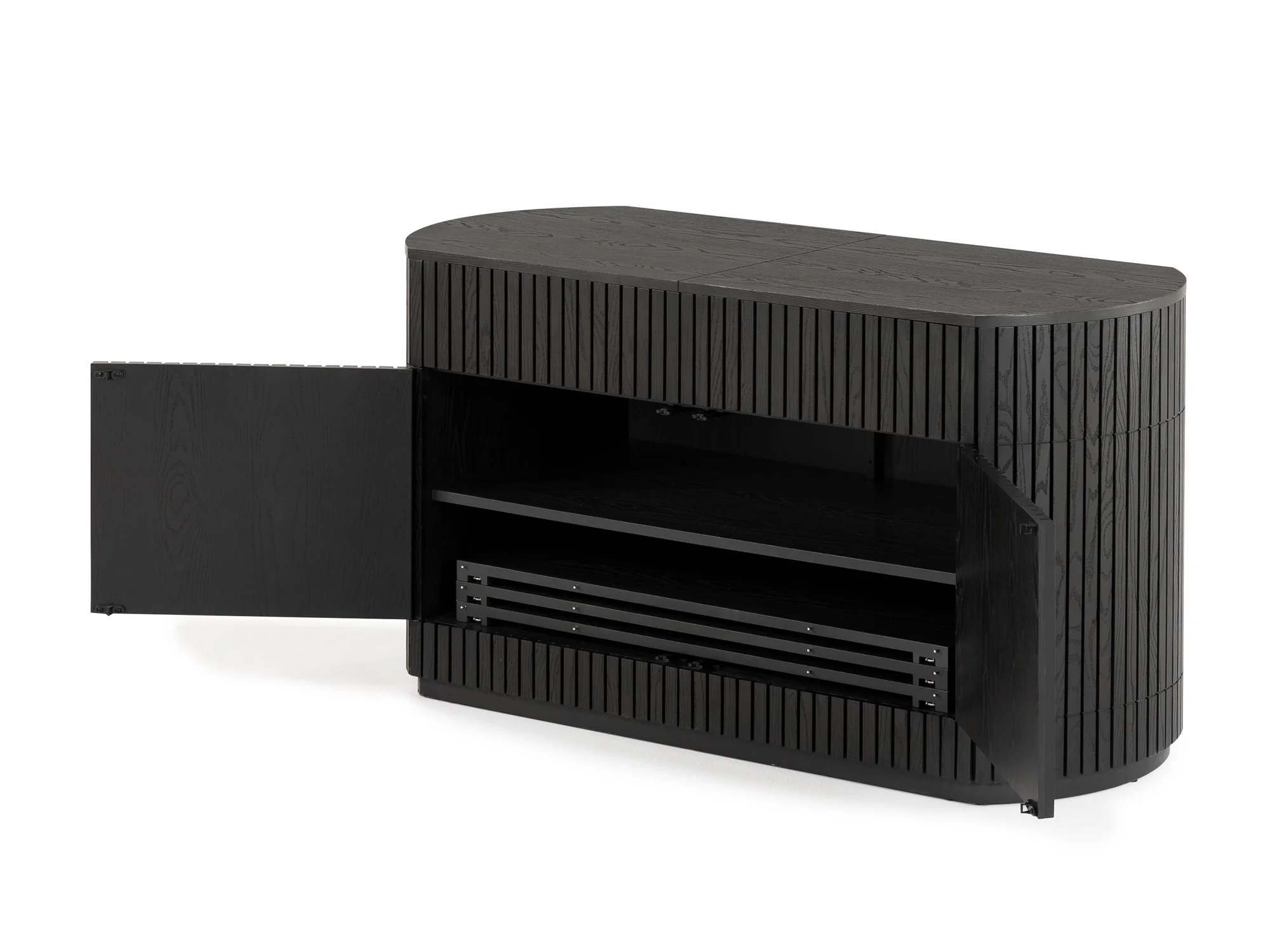 Transformer Round Sideboard - Panel Storage - Image 33