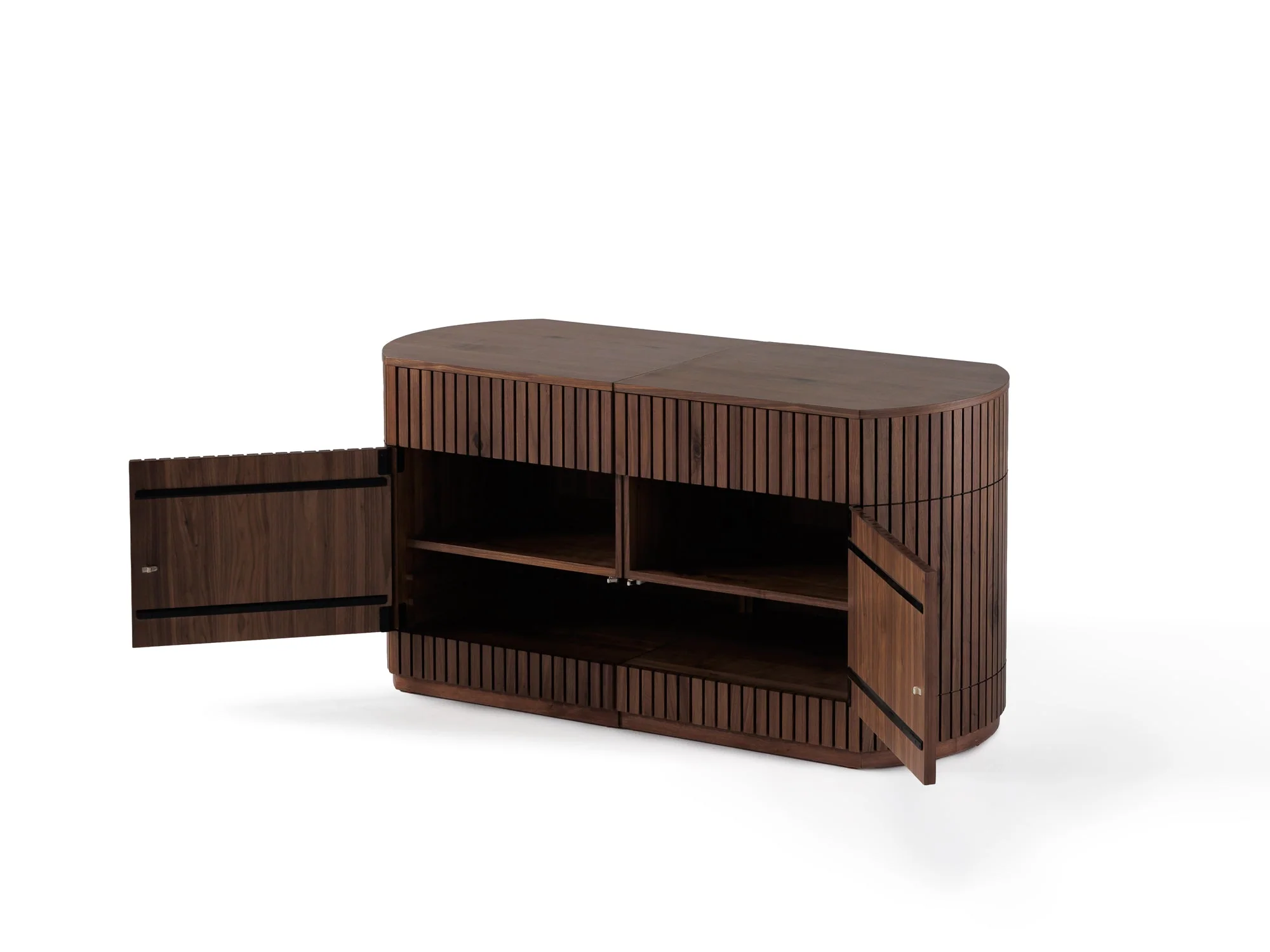 Transformer Round Sideboard - Panel Storage - Image 47