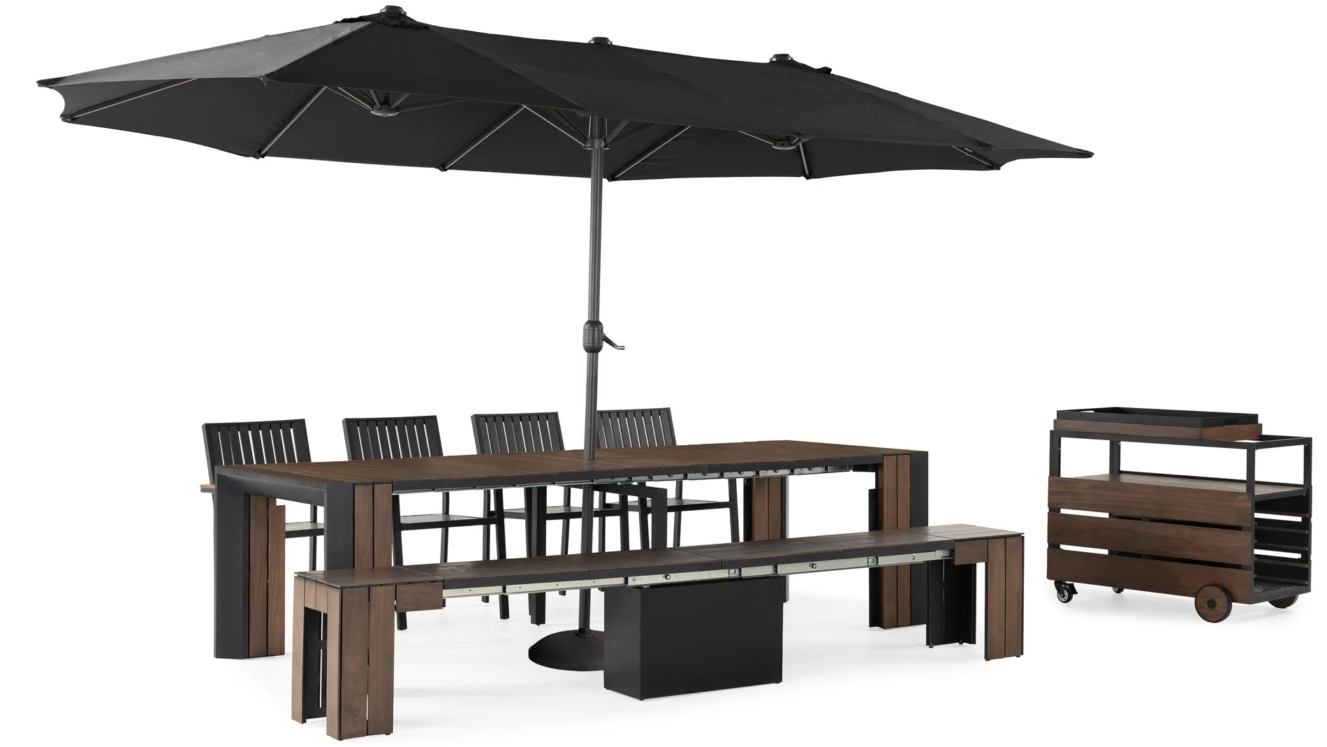 Transformer Outdoor Patio Umbrella - Image 18