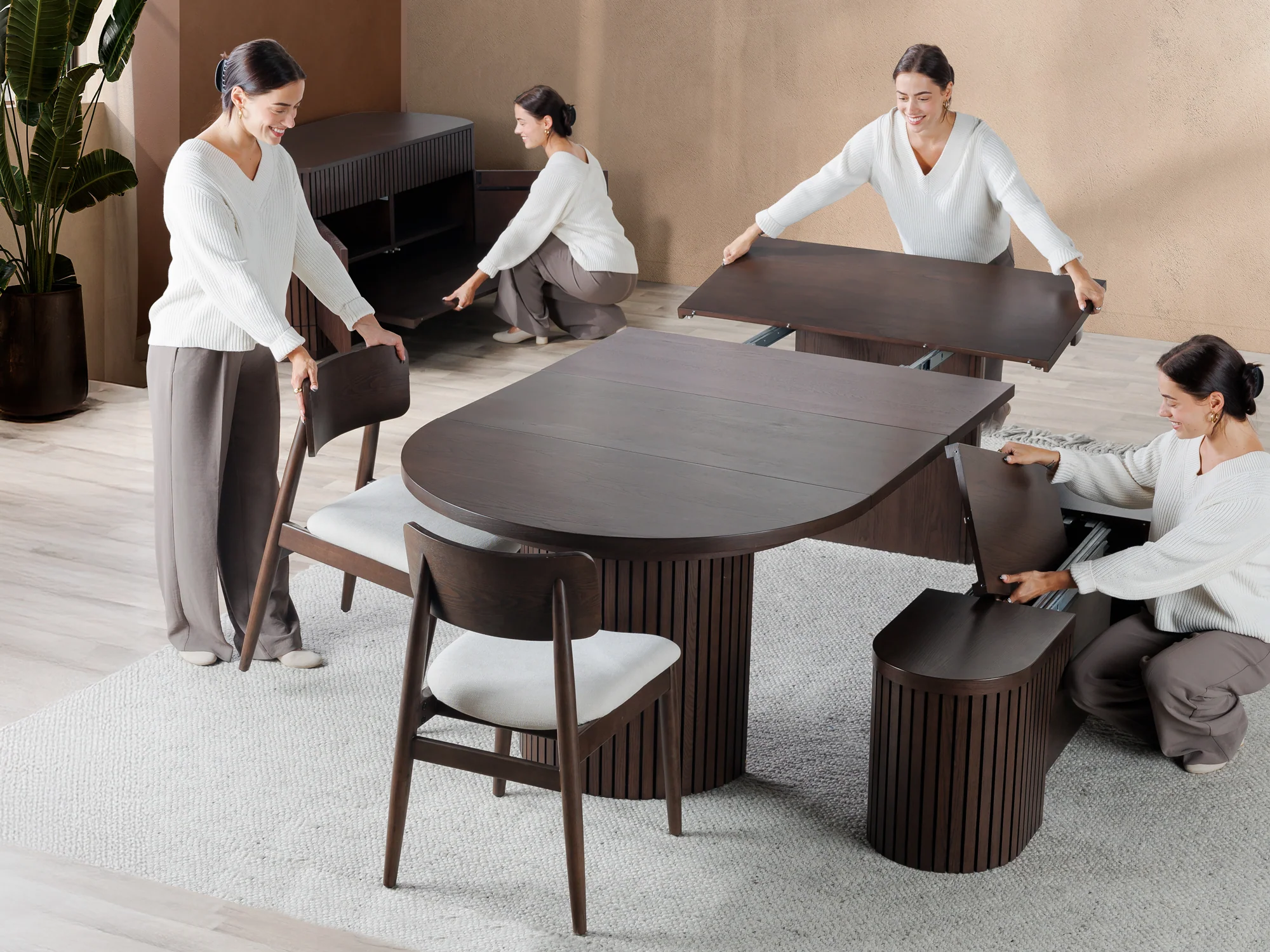Round Dining Set - The Family - Image 45