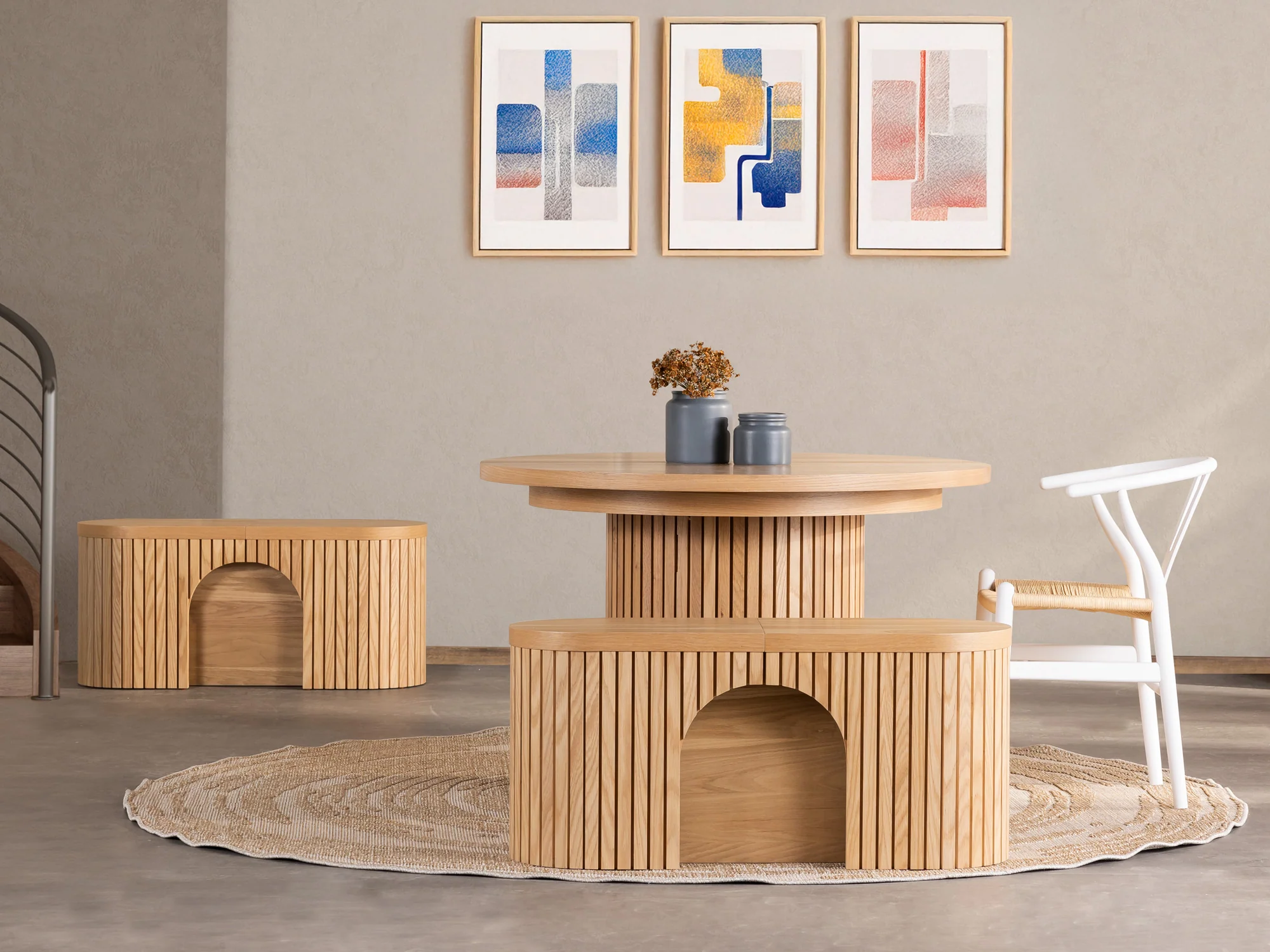 Round Dining Set - The Gathering - Image 45