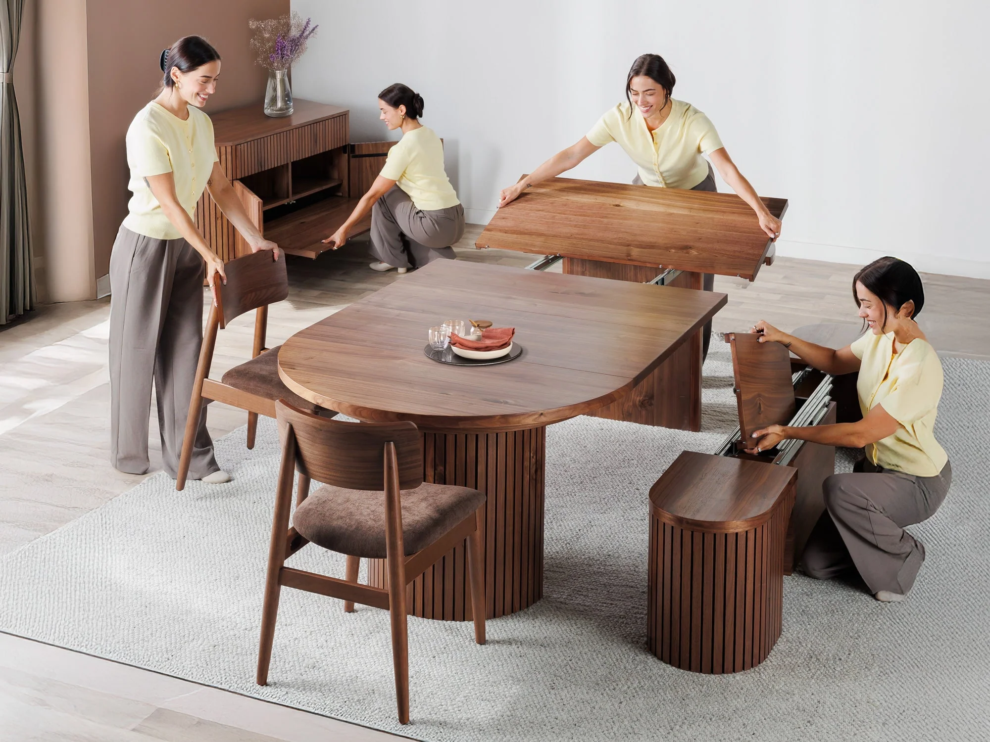 Round Dining Set - The Host - Image 66