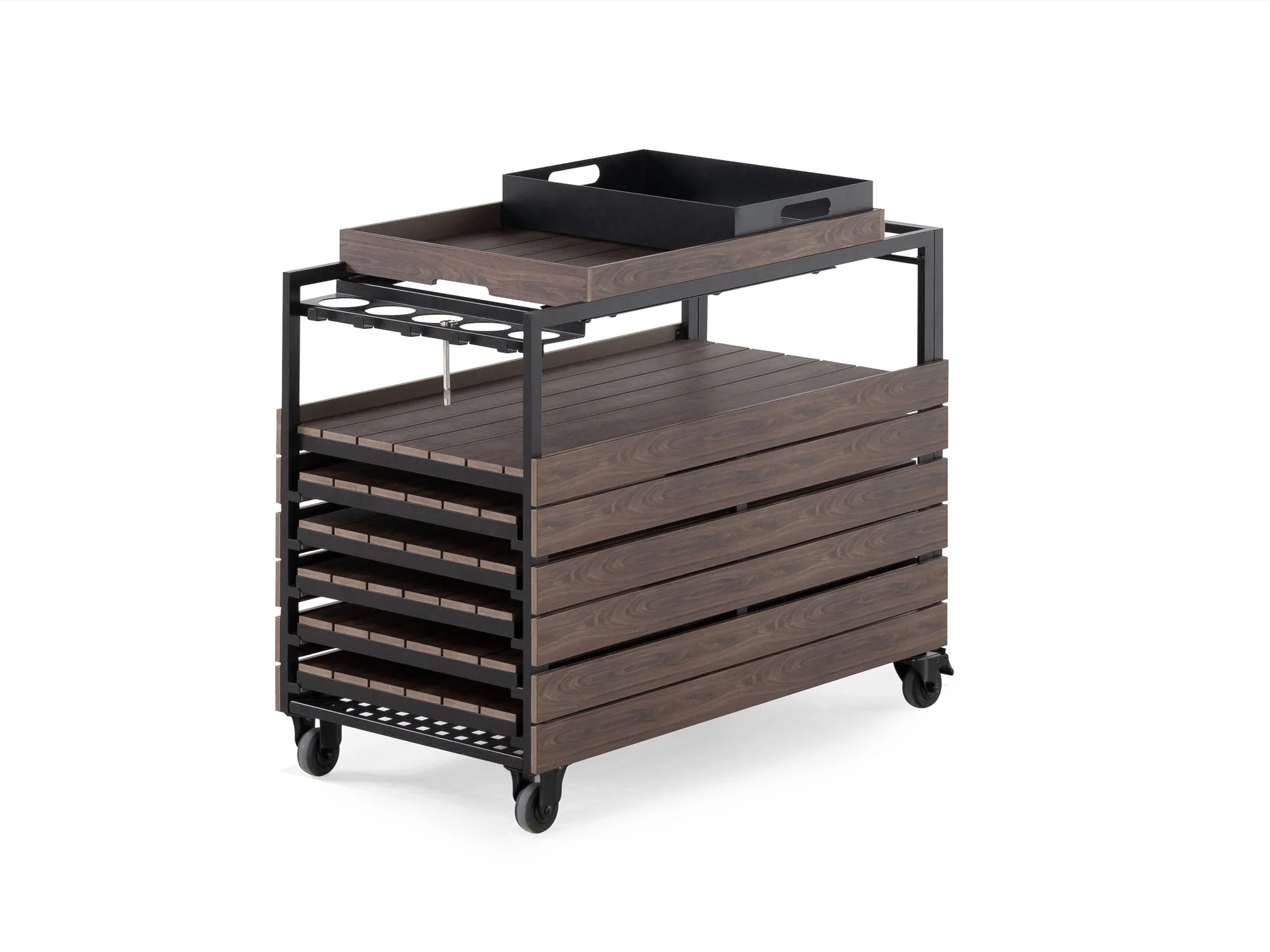 Transformer Outdoor Bar Cart - Panel Storage (Copy) - Image 5
