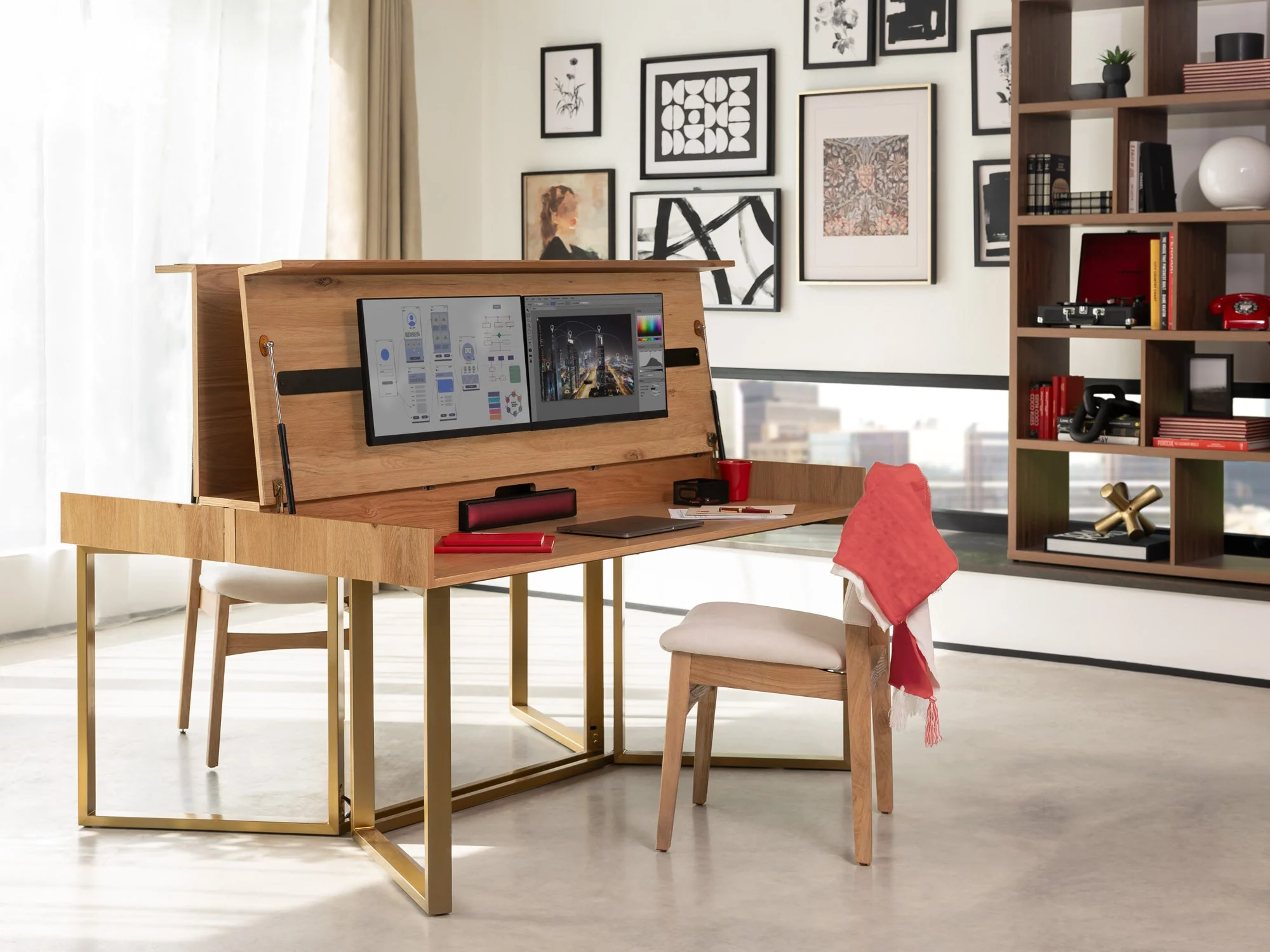 Table to Desk Double - The Savouring - Image 8